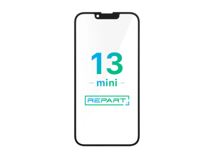 iPhone 13 mini front glass replacement with oca sklo displeje refurbis material