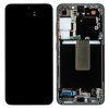 LCD display + Dotyk + Přední Kryt pro Samsung S911B Galaxy S23 Phantom Black OLED