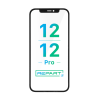 iPhone 12 12 pro front glass with oca sklo displeje refurbis material
