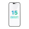 iPhone 15 front glass replacement with oca sklo displeje refurbis material