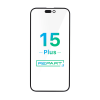 iPhone 15 plus front glass replacement with oca sklo displeje refurbis material