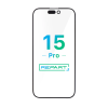 iPhone 15 pro front glass replacement with oca sklo displeje refurbis material