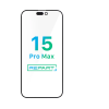 iPhone 15 pro max front glass replacement with oca sklo displeje refurbis material