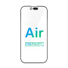 iPhone Air pro front glass replacement with oca sklo displeje refurbis material