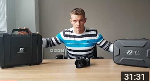 Srovnání CRANE V2 a CRANE M - vybalancování, návod a příslušenství