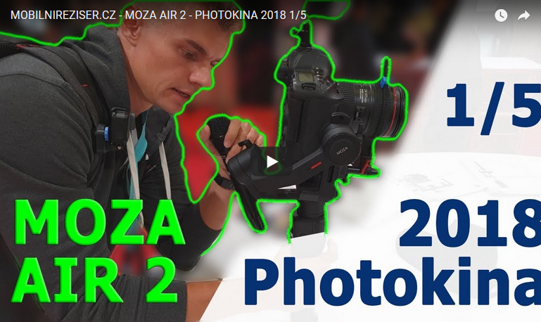 MOZA AIR 2 - PHOTOKINA 2018 1/5