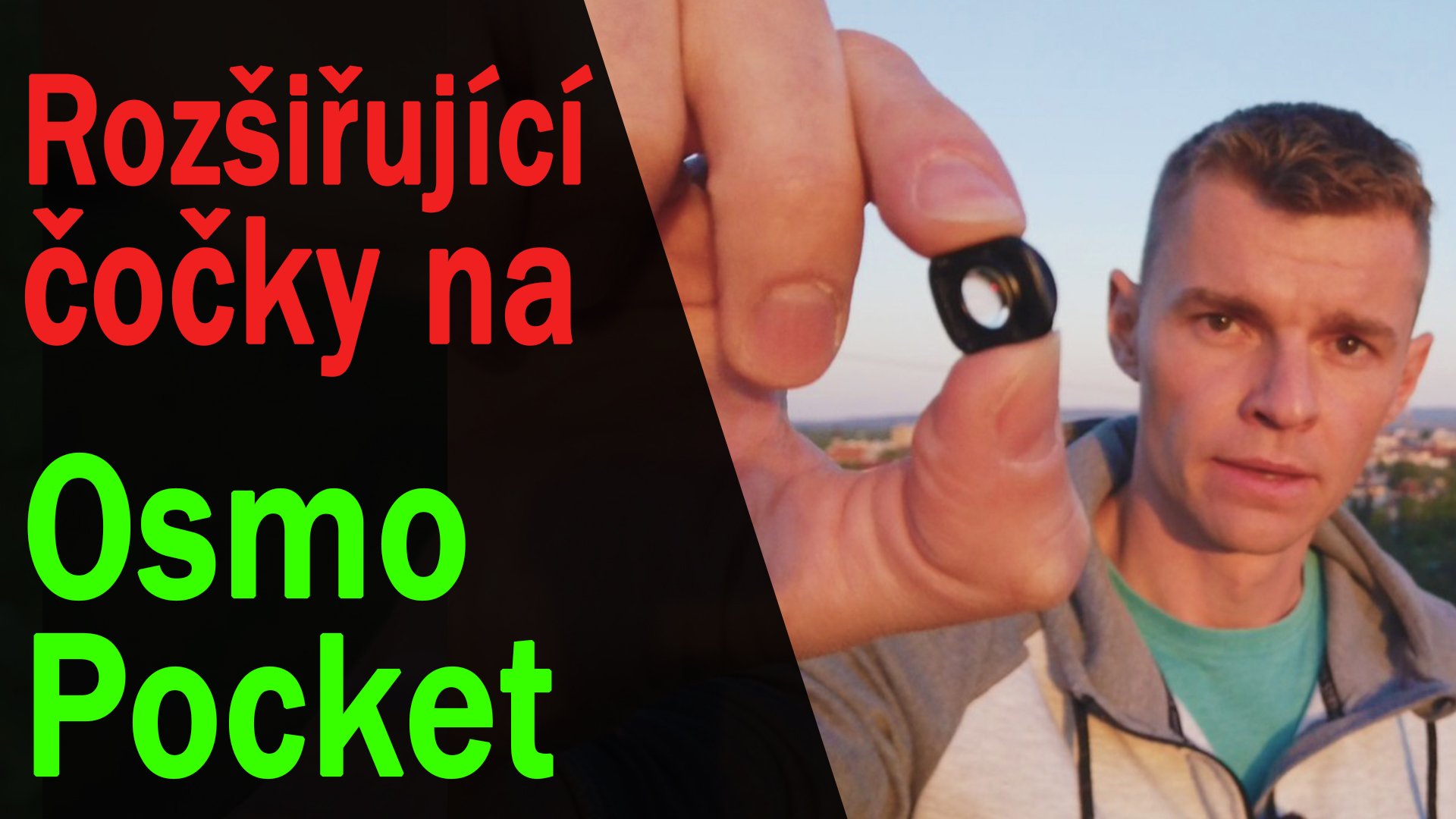 Jakou širokou čočku pro Osmo Pocket a nový mikrofon bez adaptéru