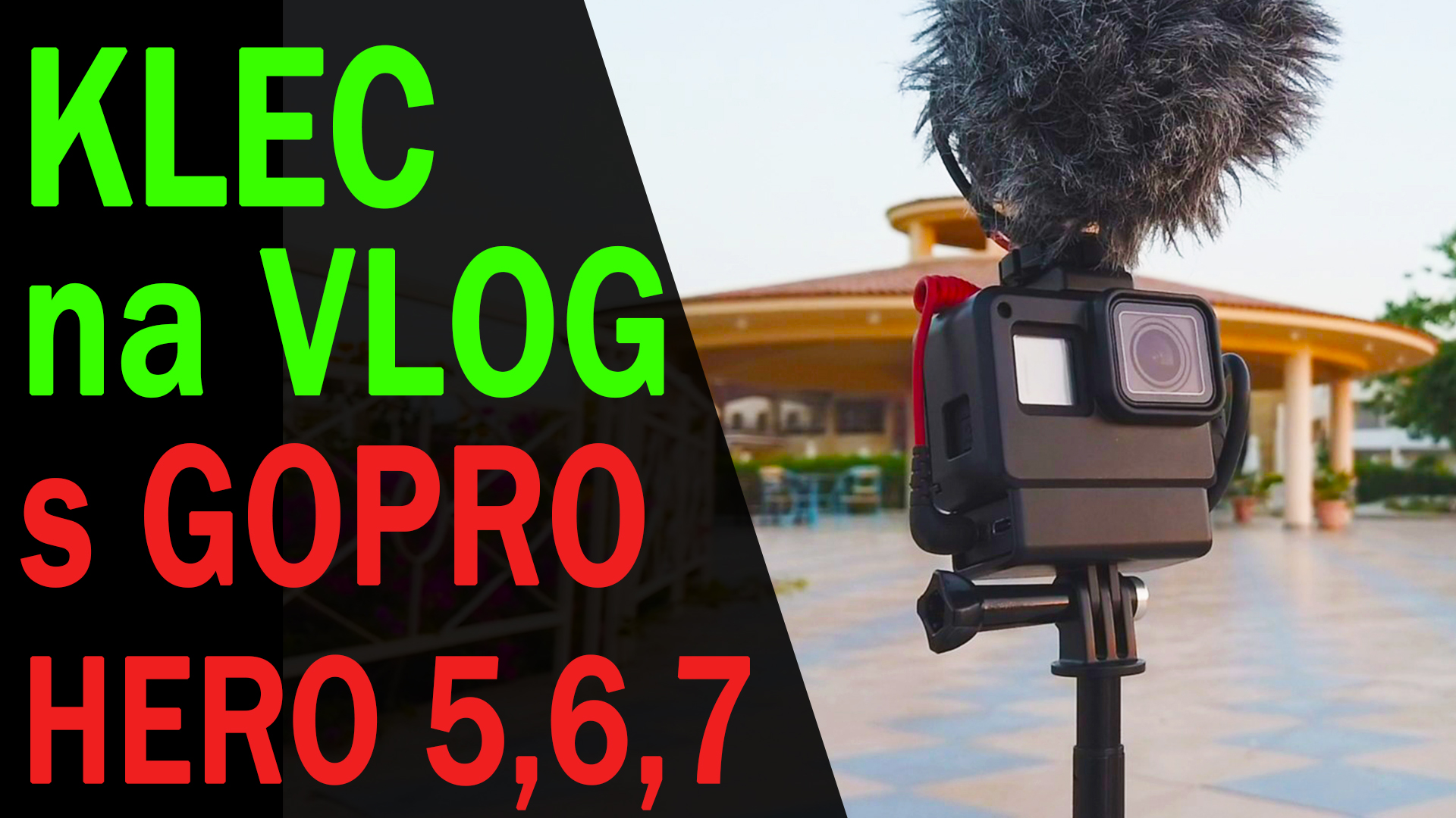 Vlogovací set pro GoPro 5, 6, 7