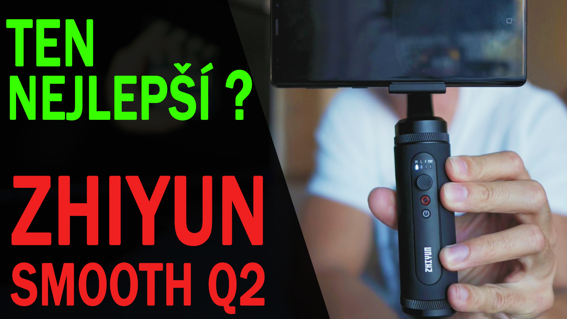 Zhiyun Smooth Q2 - Malý, kovový a výkonný stabilizátor na mobil