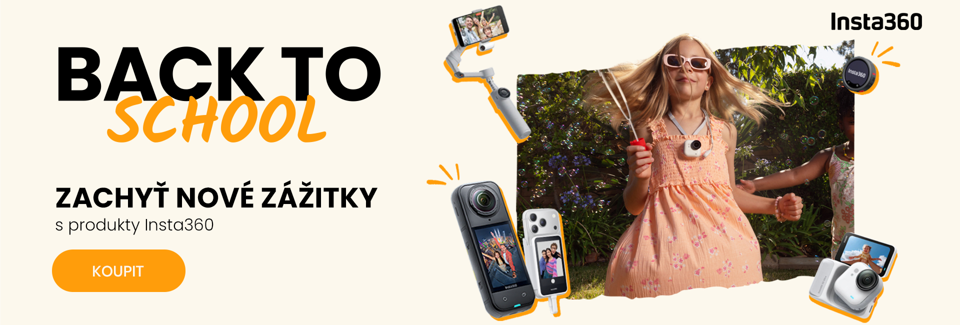 Back to school Insta360 AKCE