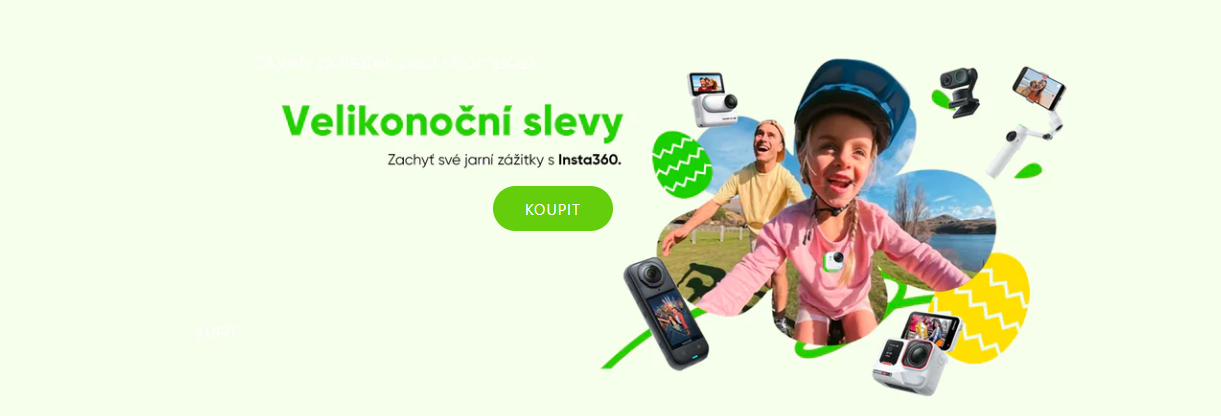 Velikonoce 2026 Insta360
