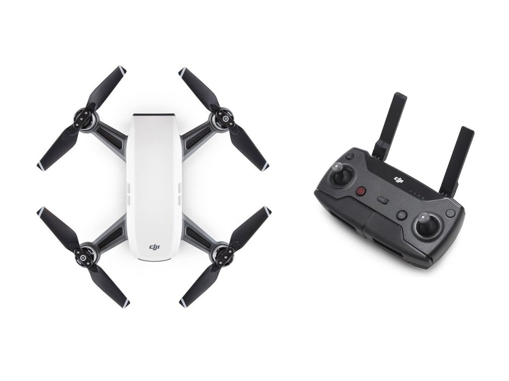 DJI SPARK Alpine White + dálkový ovladač