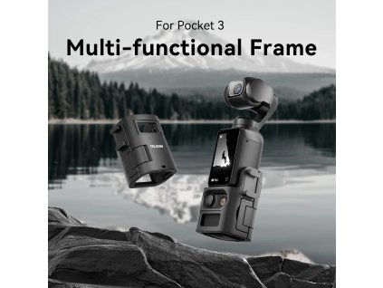 Mini multifunkční klec pro DJI Pocket 3 se sáňkami a variabilním uchycením 1