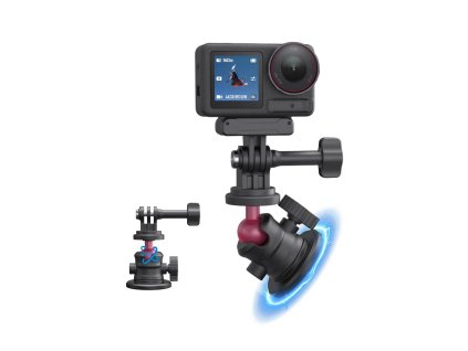 Magnetická hliníková kulová hlava pro akční kamery 1
