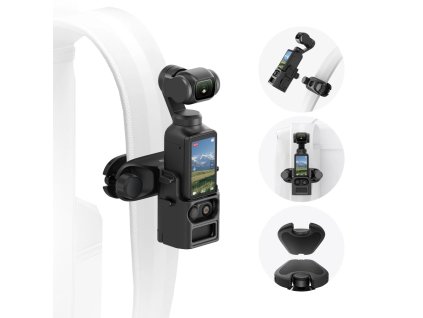 Držák DJI Pocket 3 na popruh batohu 1