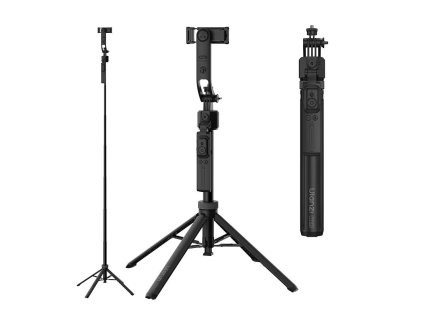 AI samo sledovací stativ a selfie tyč pro telefony a akční kamery až 163cm 1