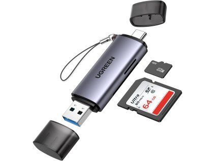 USB C 3.0 čtečka paměťových karet MicroSD a SDHC 1