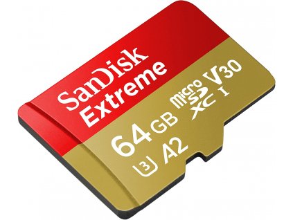 MicroSD karta SanDisk Extreme V30 A2 64GB obr.4