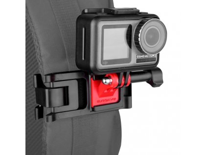 Držák akční kamery na batoh s rychloupínacím systémem Osmo Action, GoPro atd. 1