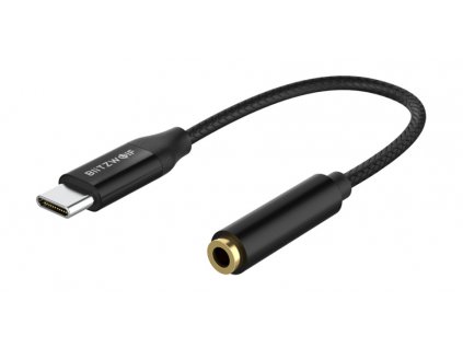 usb c audio adapter pro sluchatka nebo mikrofony s 3 5mm trrs jack konektorem 1