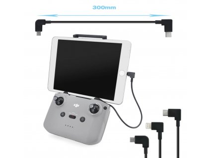 Propojovací OTG kabely pro drony DJI MAVIC AIR 2 a Mini 2 pro telefony i tablety obr.0