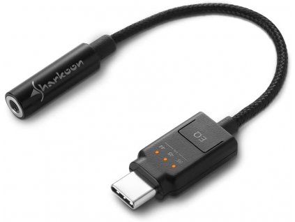 USB C zvuková karta audio adaptér pro 3,5mm TRRS Jack zesilovač vysoká kvalita zvuku 1