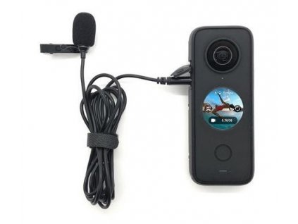 USB C klopový mikrofon pro kameru Insta360 One X2 2