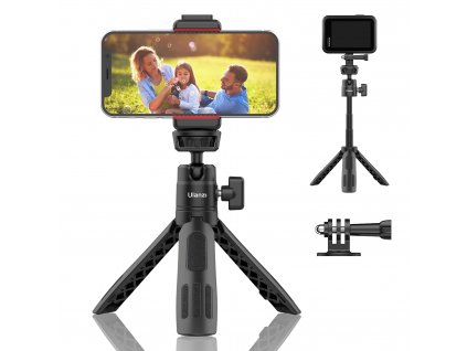Malá selfie tyč se stativem jako Shorty pro GoPro i mobilní telefon
