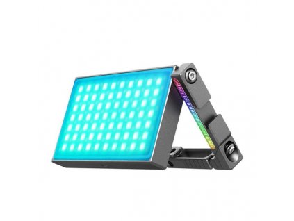Hliníkové RGB LED video světlo R70