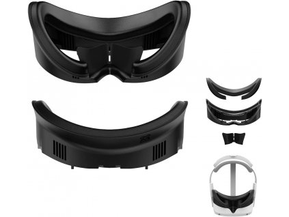 AVMR originální kožený komfort obličejový set pro Pico 4 VR headset, vyšší comfort a FOV