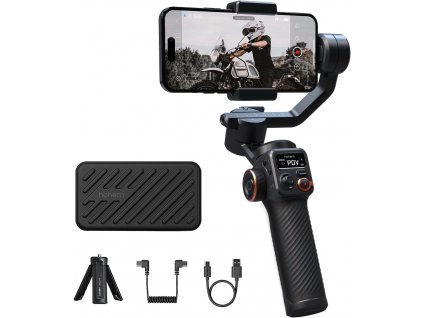 HOHEM ISTEADY M6 STANDARD 2023 - NEJLEPŠÍ STABILIZÁTOR, GIMBAL PRO VELKÉ MOBILY, ZÁTĚŽ AŽ 400G, MIKROFONY, SVĚTLA APOD.