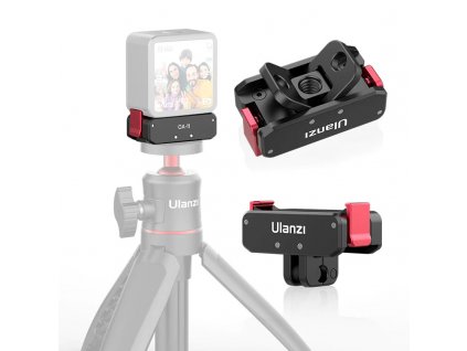 Rychloupínací adaptér pro DJI Osmo Action 2, 3, 4 na gopro úchyt i 1/4" závit