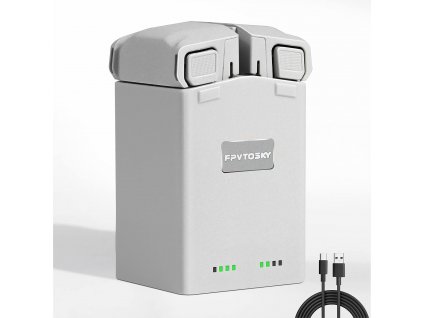 Duální USB-C nabíječka současně dvou baterií DJI Mini 5 PRO, 4 PRO, 3 PRO, Mini 3,4,5