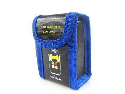 1 Nehořlavé bezpečnostní pouzdro na 2 baterie DJI SPARK do letadla
