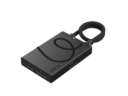 Ulanzi H1 USB-C rozbočovač 4-in-1 media HUB - pro iPhone, PC, Android (MIC+SSD a nabíjení zároveň…)