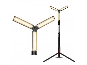 Multifunkční světlo LED stativ, trubice, selfie tyč, náhrada kruhového světla 1