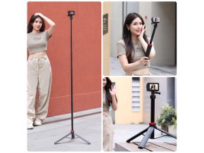 Ulanzi Go-Quick II Selfie tyč a stativ až 140cm na GoPro i mobil s rychloupínáním