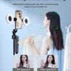 180 cm vysoký selfie stativ na mobil s AI 360° otáčením, sledováním postavy, tracking 4