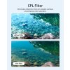 67mm CPL otočný polarizační filtr šroubovací 8