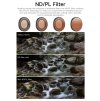 Sada 4ks ND CPL filtrů pro DJI OSMO NANO 16