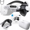 BOBOVR E3 PRO 2025 - skvělý komfortní strap s výměnou baterií a 3,5mm jack pro Quest 3 a 3S ve standardním tvaru
