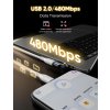 540 otocny i zalomeny usb c adapter nabijeni i data napr pro neviditelny mikrofon do x5 4