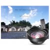 697 Kvalitní širokoúhlý objektiv, čočka na mobil 16mm CPL filtr 3