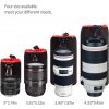 SET 4ks neoprenových obalů na objektivy DSLR a jiné