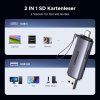 USB C 3.0 čtečka paměťových karet MicroSD a SDHC 3