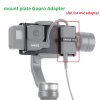 Adaptér pro GoPro 5,6,7 do stabilizátorů na telefon i s držákem mikrofonního adaptéru 2