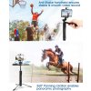 Multifunkční selfie tyč na telefon i foťák se stativem a steadycam stabilizací 2
