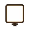 Malé LED videosvětlo na kameru, dobíjecí s regulací intenzity i teploty bílé USB C 20
