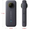Insta360 ONE X2 5,7K, 360, vodotěsná akční kamera 2020 obrázek.č.7