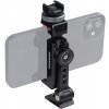 Profi držák telefonu na stativ s 360 otočnými sáňkami, náklonem, arca swiss destičkou, zámkem 1